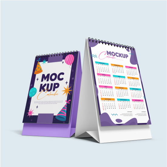 Kalender Meja AC260 gsm Digital Uk. 14,8x21 Tanpa Min. Order