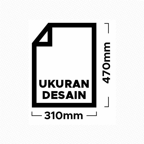 Stiker A3+ Cromo Glossy Quantac Promo Cutting
