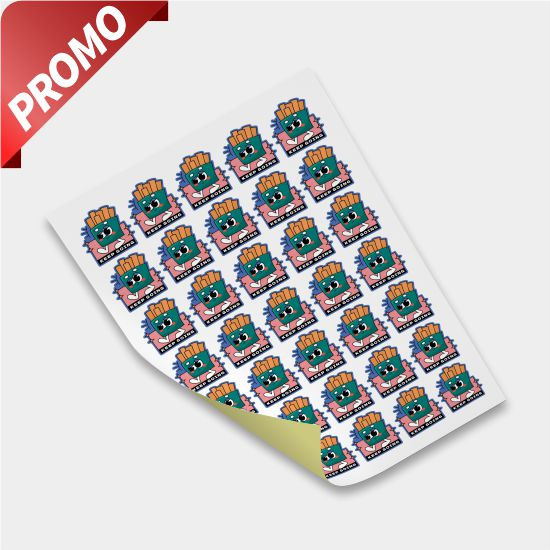 Stiker A3+ Cromo Glossy Quantac Promo Cutting
