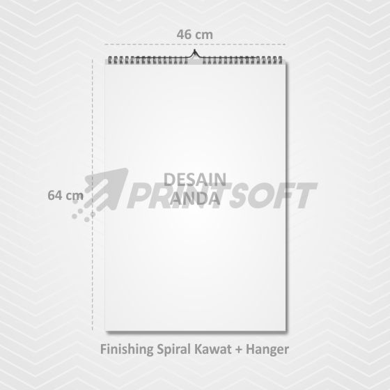 Kalender Dinding 46x64cm Ap120