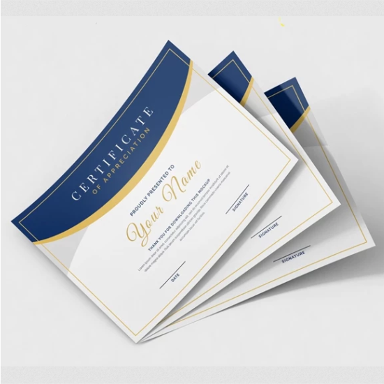 Sertifikat A4 Akasia