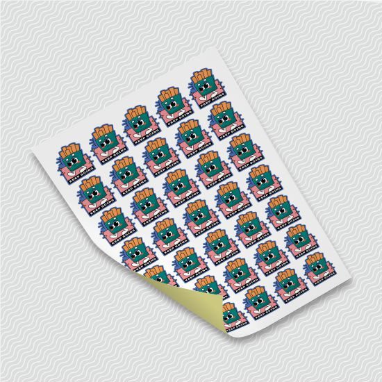 Stiker Cromo Glossy A3+ Quantac 