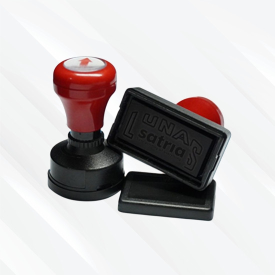 Stempel Persegi 27 x 55 mm