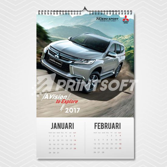 Kalender Dinding 46x64cm Ap120